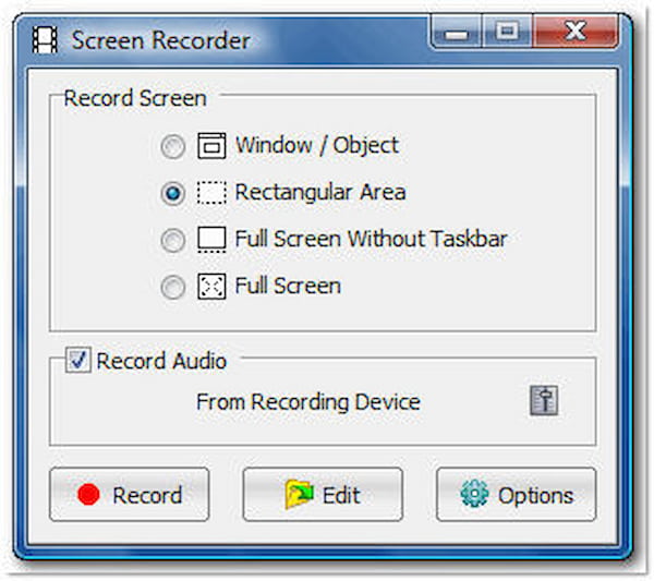 FastStone Recording Option