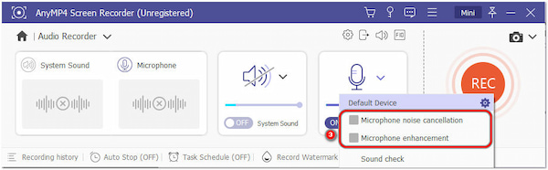 Enable Mic Noise Cancellation and Enhancement