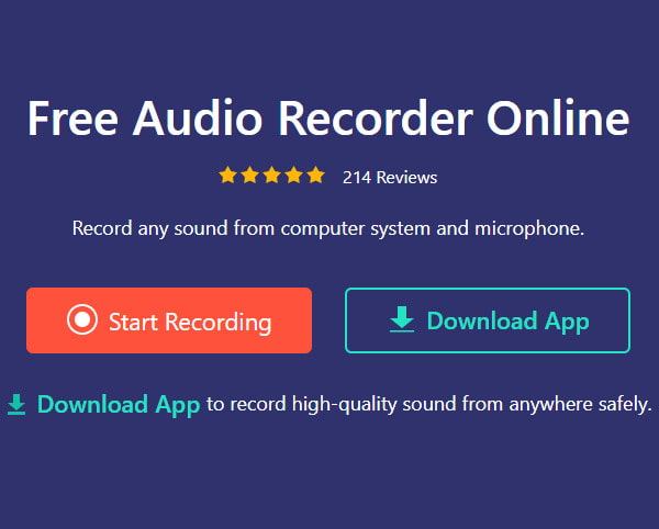 Launch Online Recording