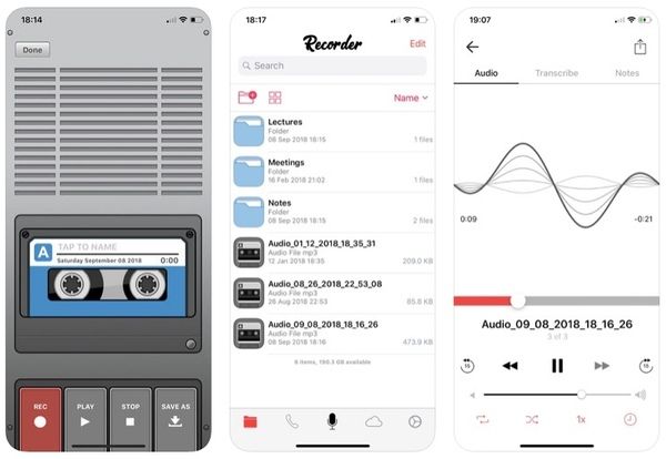 Voice Recorder audio editor