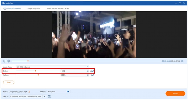Anymp4 Video Converter Ultimate Audio Sync Delay