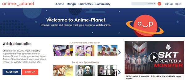 Anime planet