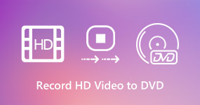 Record HD Video to DVD