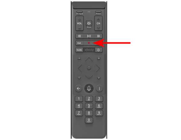 Xfinity Remote Recording Remote Control