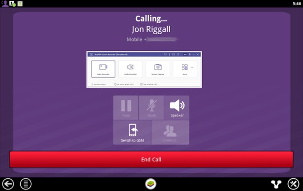 Viber call record