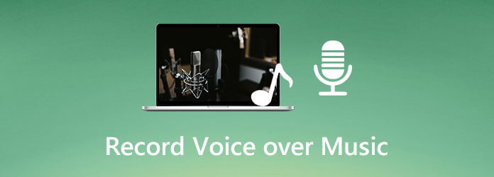 Record Voice over Music