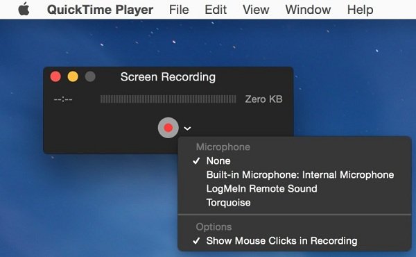 Quicktime Screenshot