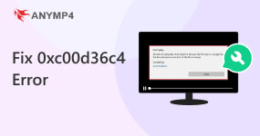 Fix 0xc00d36c4 Error