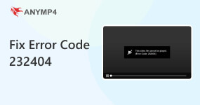Fix Video Error Code 232404