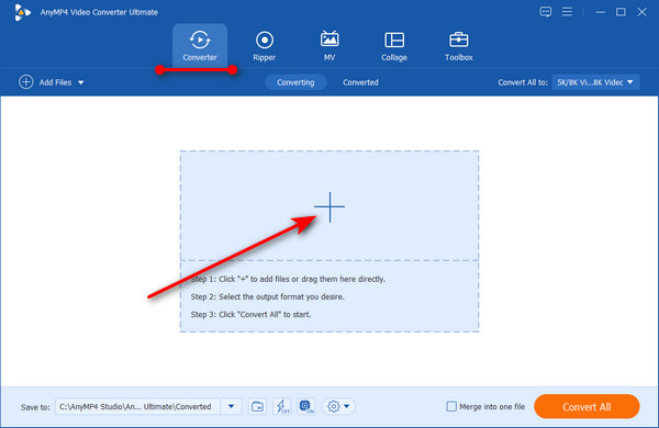 Change MP3 Bitrate AnyMP4 Add Files