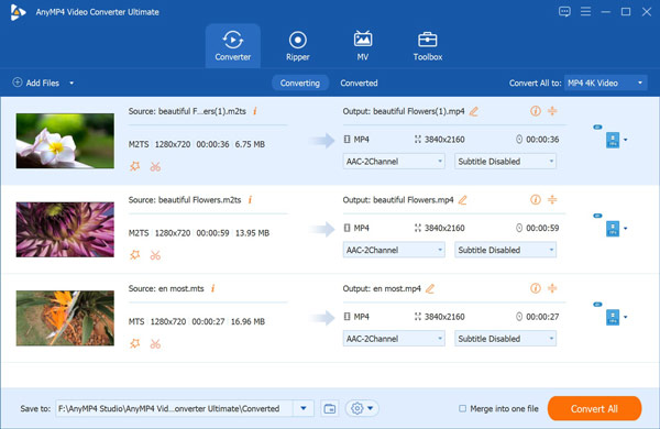 convert MTS to MP4