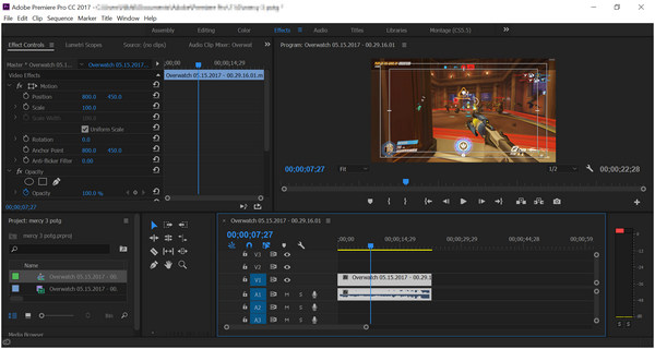 Adobe Premiere Pro Main Interface