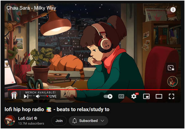 YouTube Stream Interface