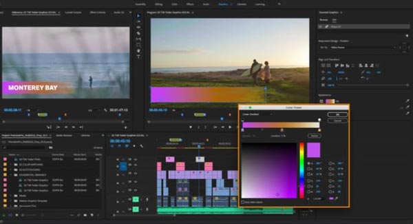 Premiere Pro Split Video