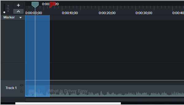 Delete unwanted Segments to Reduce Video Size in Camtasia