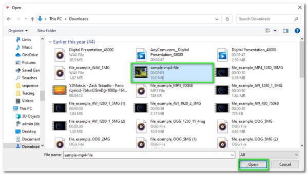 AnyMP4 Free Video Converter Online Add Files Open