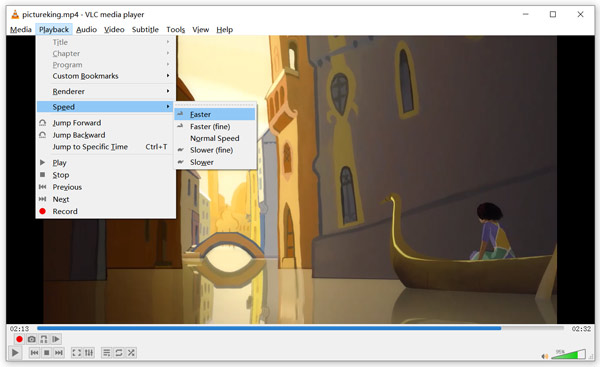 Make A Video Play Faster In VLC