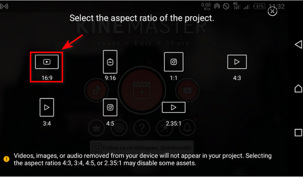 Kinemaster Aspect Ratio