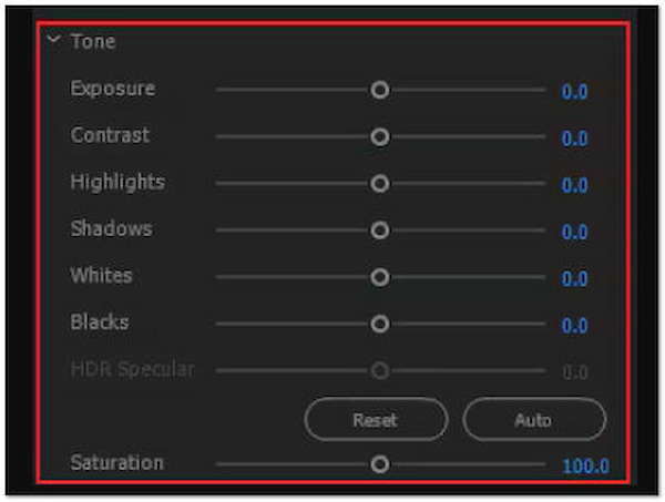 Tone Color Correction