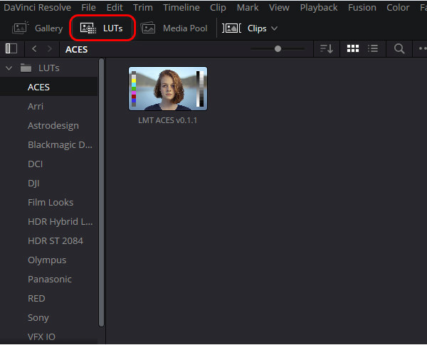 Color Grade Luts Function