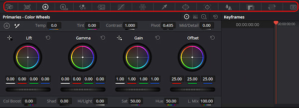 Color Grade Options