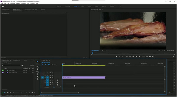 Adobe Premiere Pro Main Interface