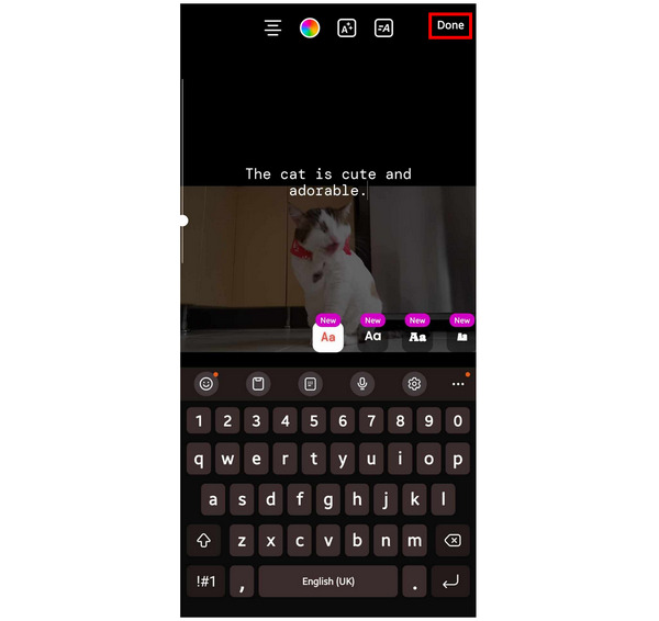 Instagram Reel Editor Text Written Done