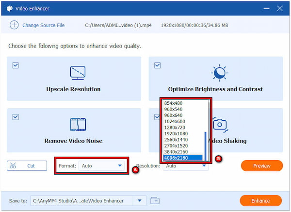 Configure and Resolution