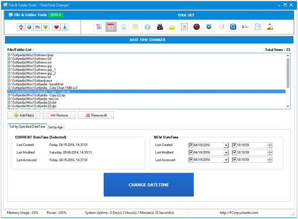 File and Folder Interface