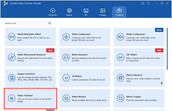 AnyMP4 Video Converter Ultimate Video Trimmer