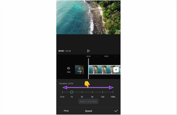 CapCut Video Editor Speed