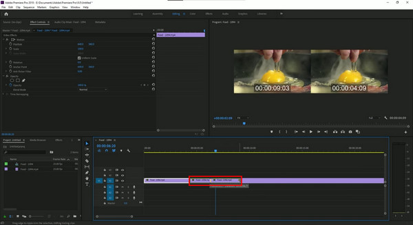 Premiere Pro Dration Editor