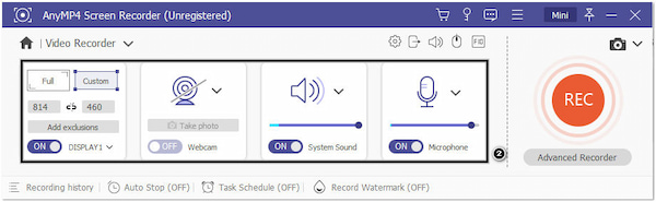 AnyMP4 Highlight Video Sports Video Settings