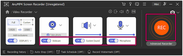 Initiate Interactive Video Recording