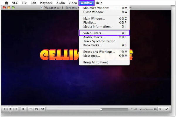 VLC Media Player Mac Window