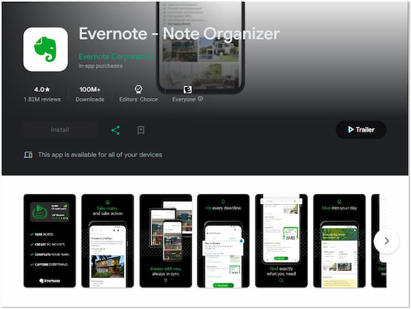 Evernote Note Organizer