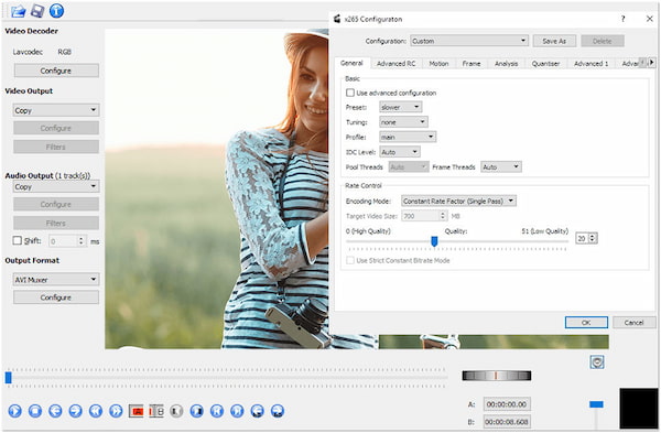 Open Source Video Editor Avidemux