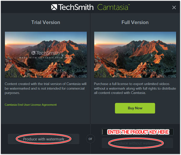 Remove Camtasia Watermark Premium Export