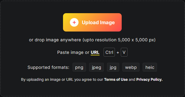 Click Button Or Drop to Upload Image