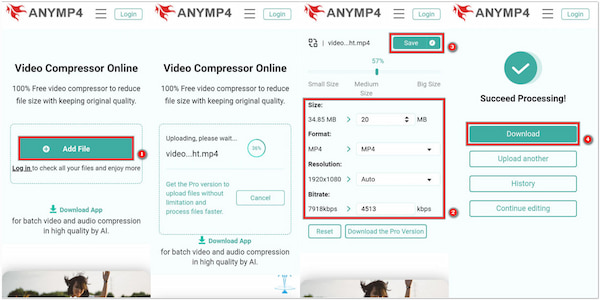 Compress Video to Reduce File Size