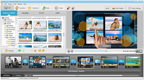 SmartShow 3D Video Slideshow Maker