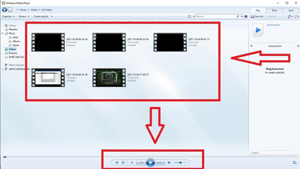 Play Video File WMP