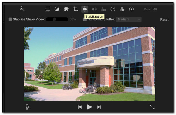 iMovie Stabilization