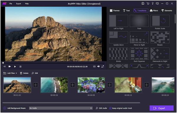 AnyMP4 Video Editor