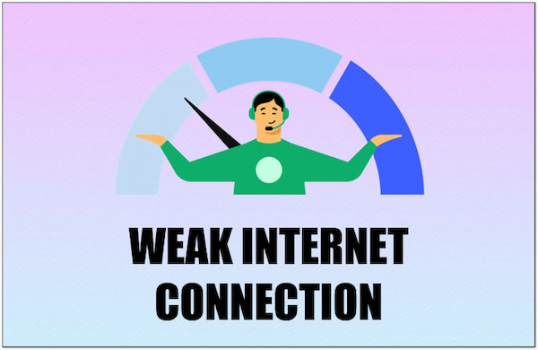 Weak Internet Connection