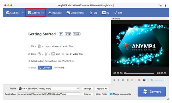 AnyMP4 Mac Video Converter Ultimate
