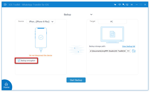 Backup Encryption